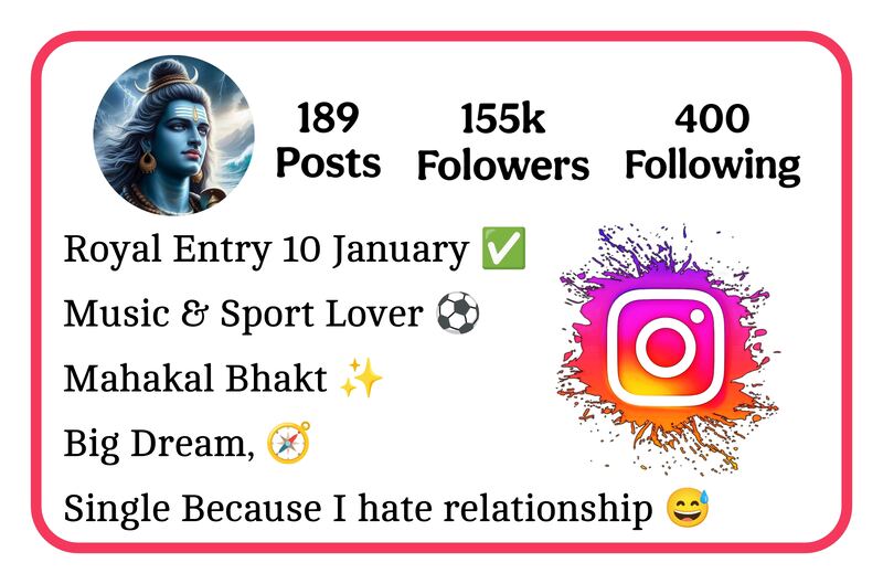 Mahakal Bio For Instagram For Boys